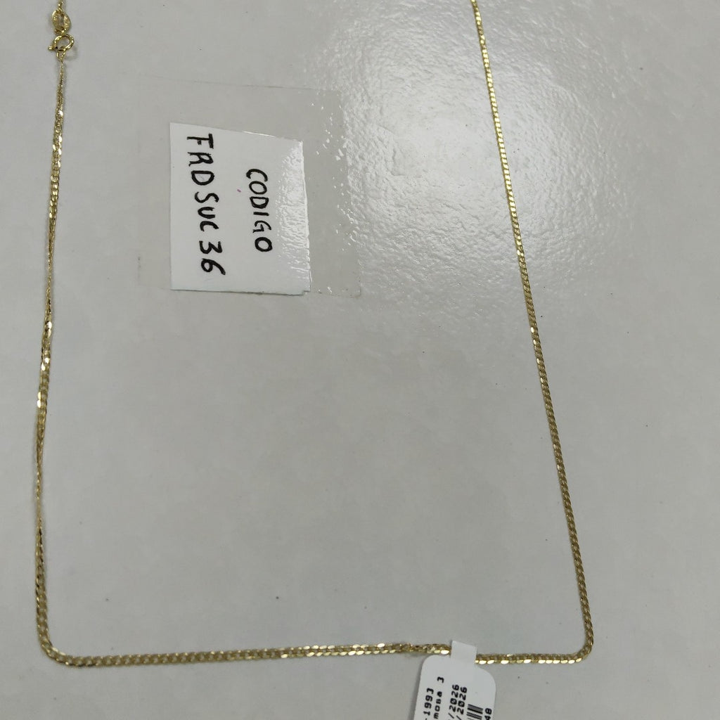 CADENAS BARBADA AMARILLA ORO 14K 2.1 (NUEVO)