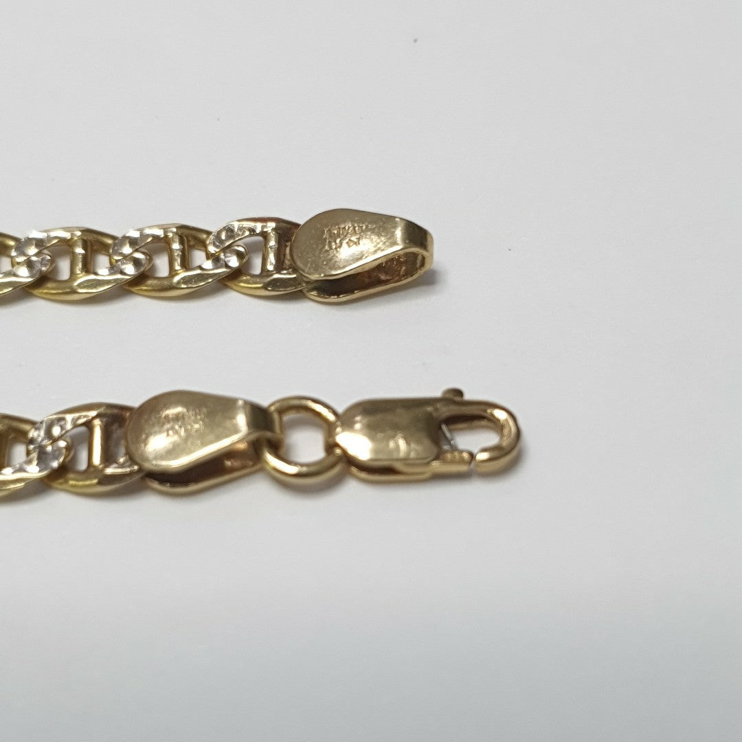 CADENA ORO,RODIADO 14 K 14,30 GRMS (SEMINUEVO)