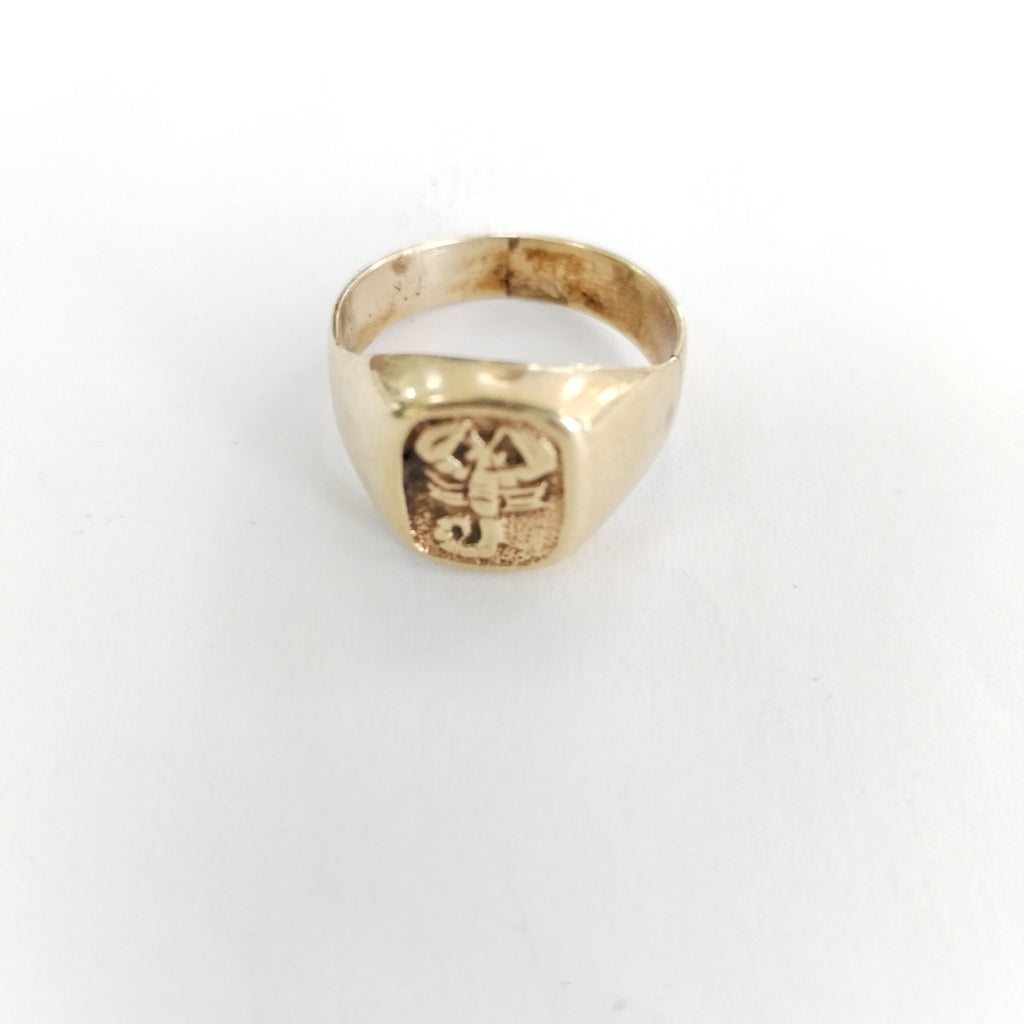 ANILLO ORO 14 K 6 GRMS (SEMINUEVO)