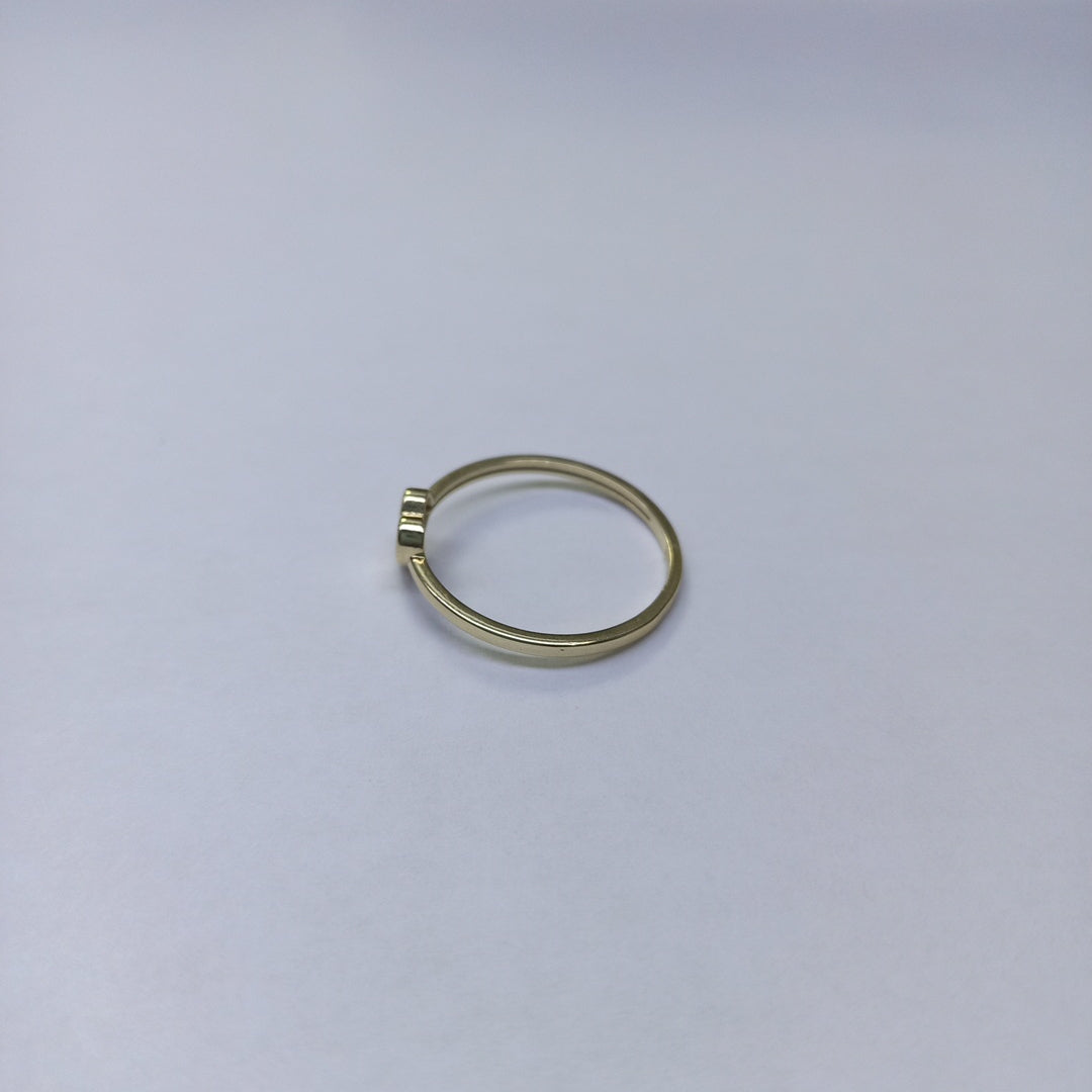 ANILLOS ANILLITO FIG CORAZON 10K TALLA 8 1.2 GR (NUEVO)