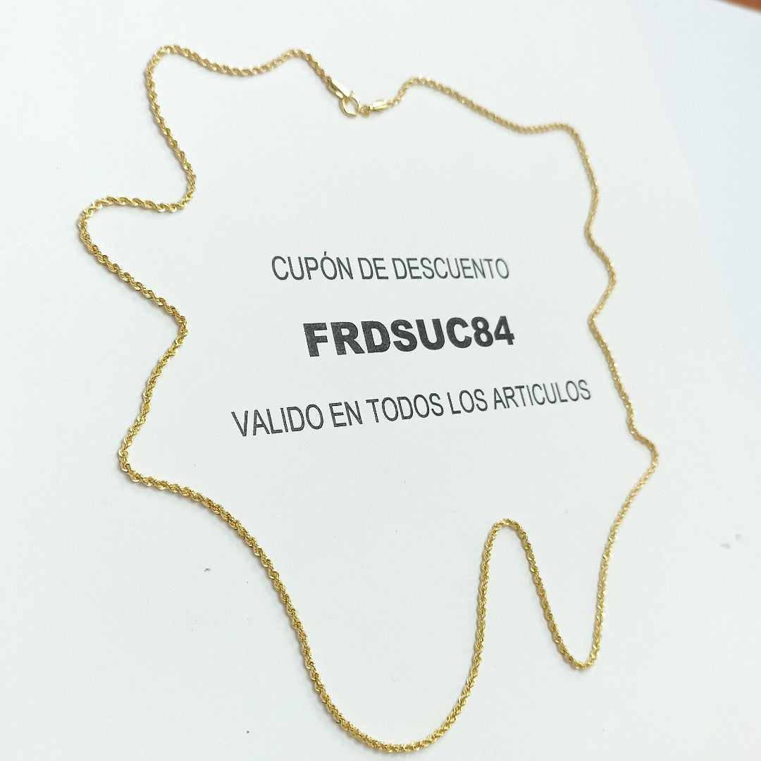 CADENAS TORSAL ORO 14K 1.7 (NUEVO)
