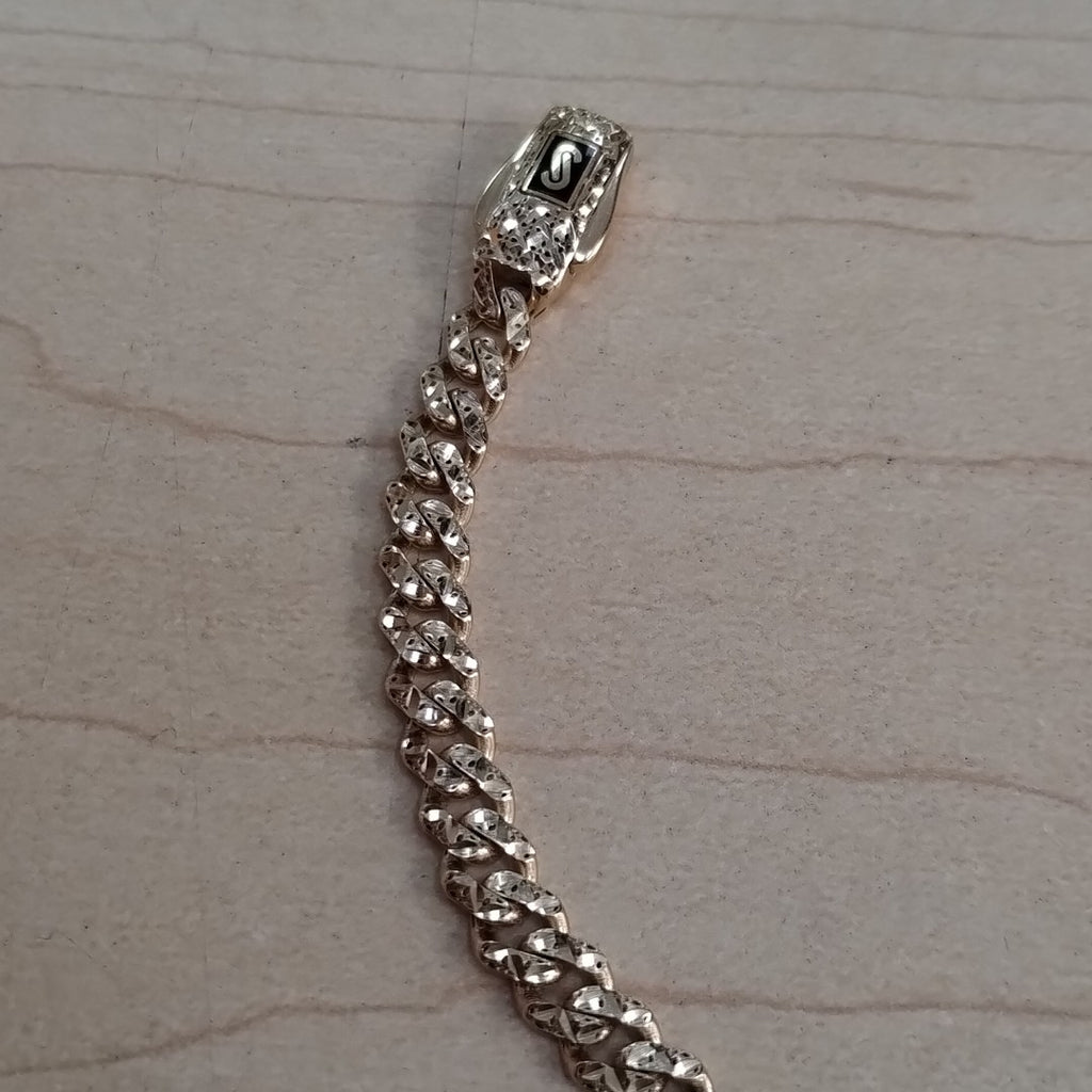 PULSERA MONACO ORO 14K 5.2 (NUEVO)