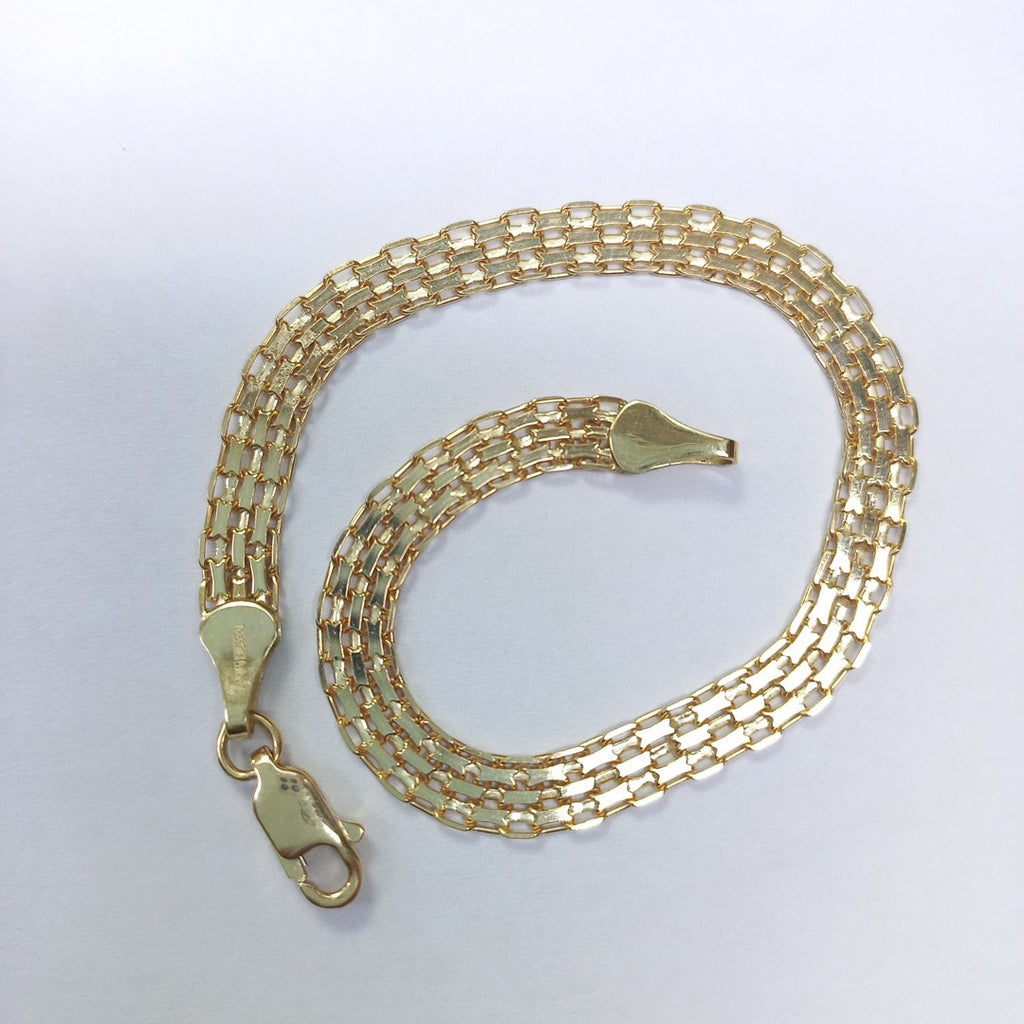 PULSERA ESPECIAL 10K 18 CM 3.8 GR (NUEVO)