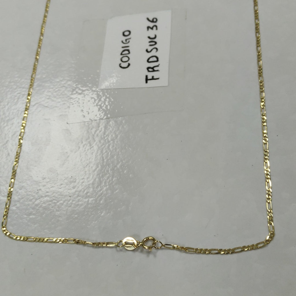 CADENAS CARTIER 3 1 AMARILLA ORO 14K 2.1 (NUEVO)