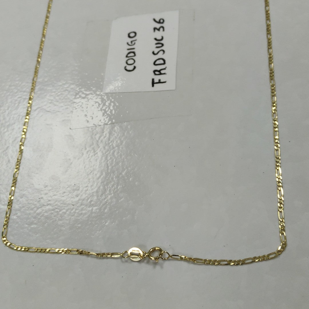 CADENAS CARTIER 3 1 AMARILLA ORO 14K 2.1 (NUEVO)