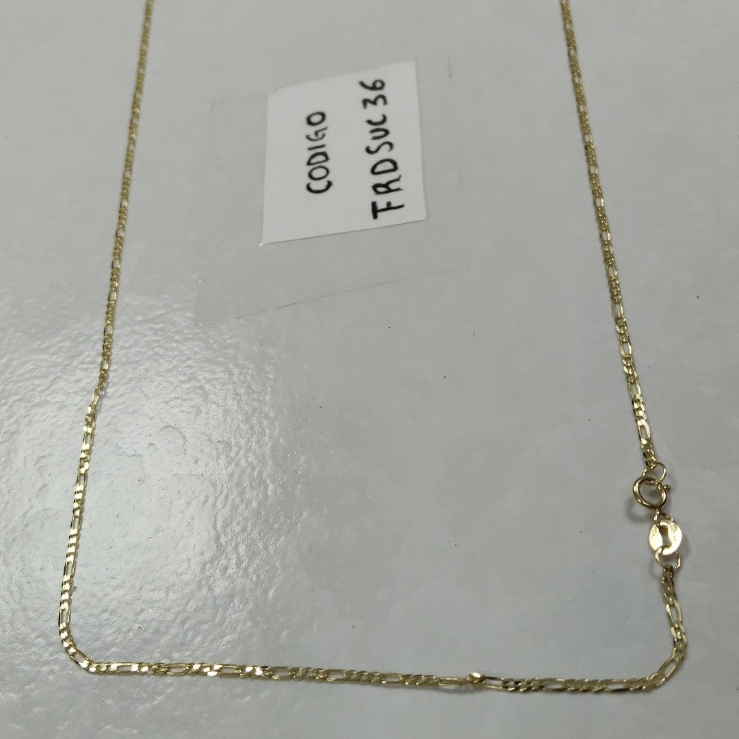 CADENAS CARTIER 3 1 AMARILLA ORO 14K 2.1 (NUEVO)