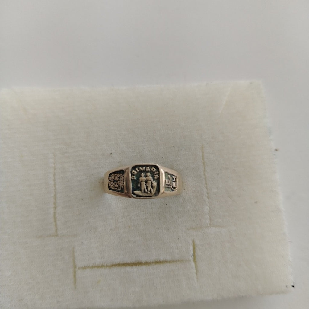 ANILLO DE GRADUACIÓN ORO 8 K 2.4 GRMS (SEMINUEVO)