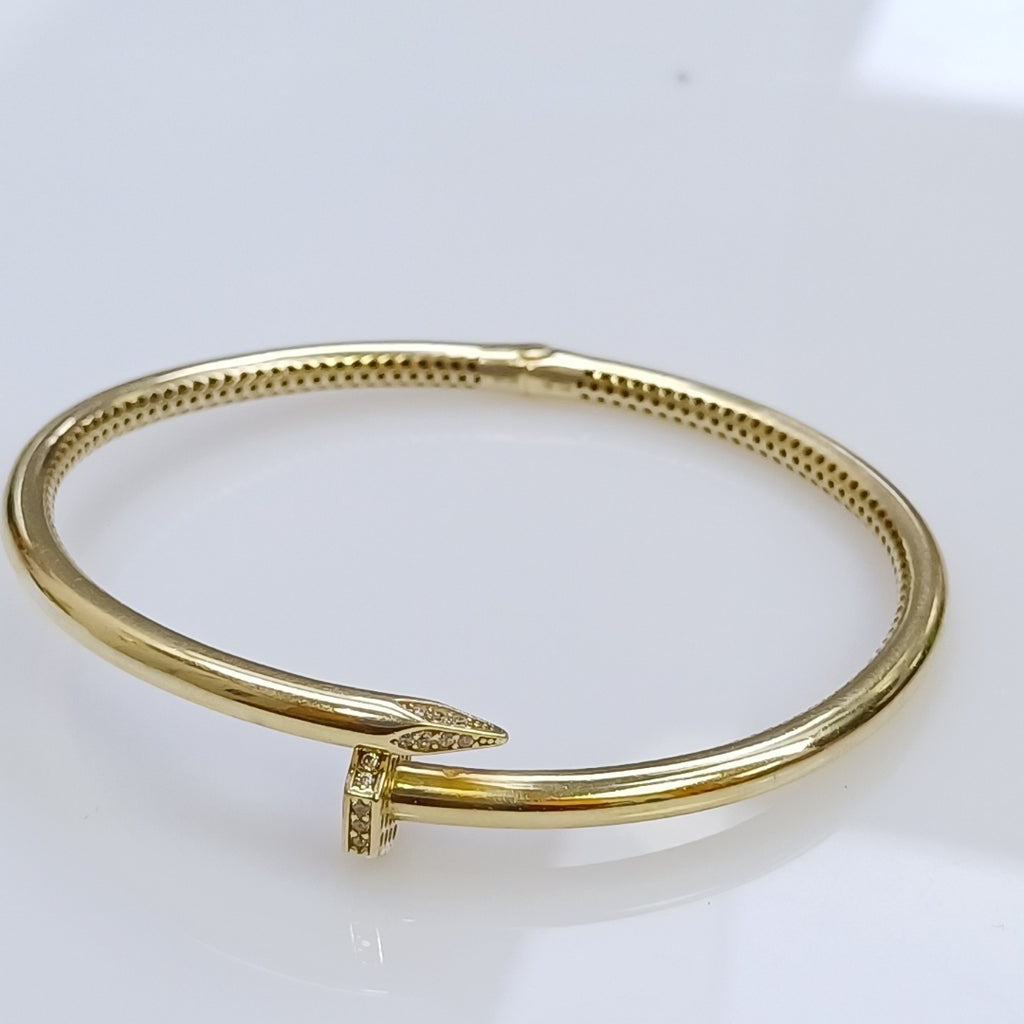 PULSERA RIGIDA ORO 14 K 12.2 GRMS (SEMINUEVO)