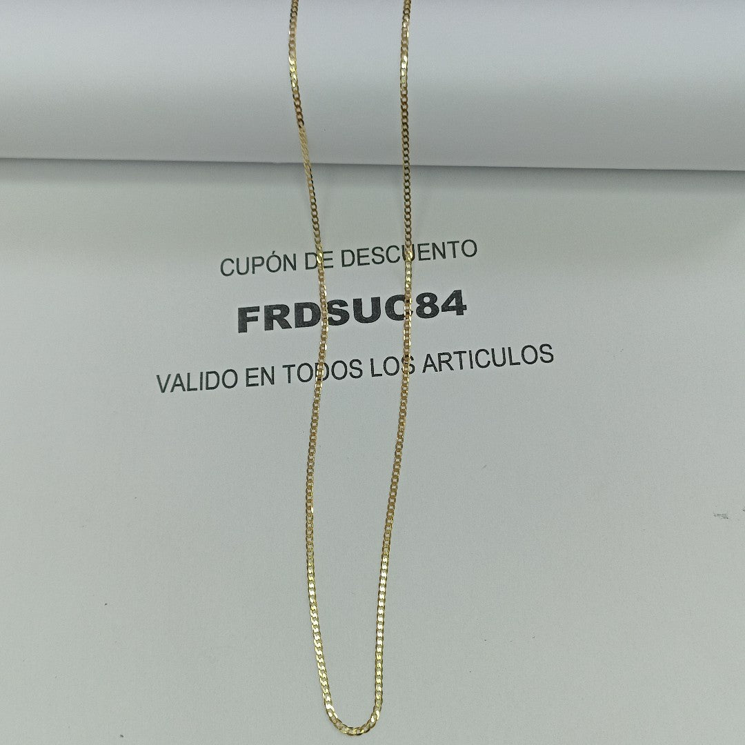 CADENAS BARBADA AMARILLA ORO 14K 2.1 (NUEVO)
