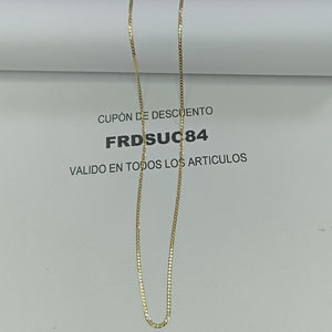 CADENAS BARBADA AMARILLA ORO 14K 2.1 (NUEVO)