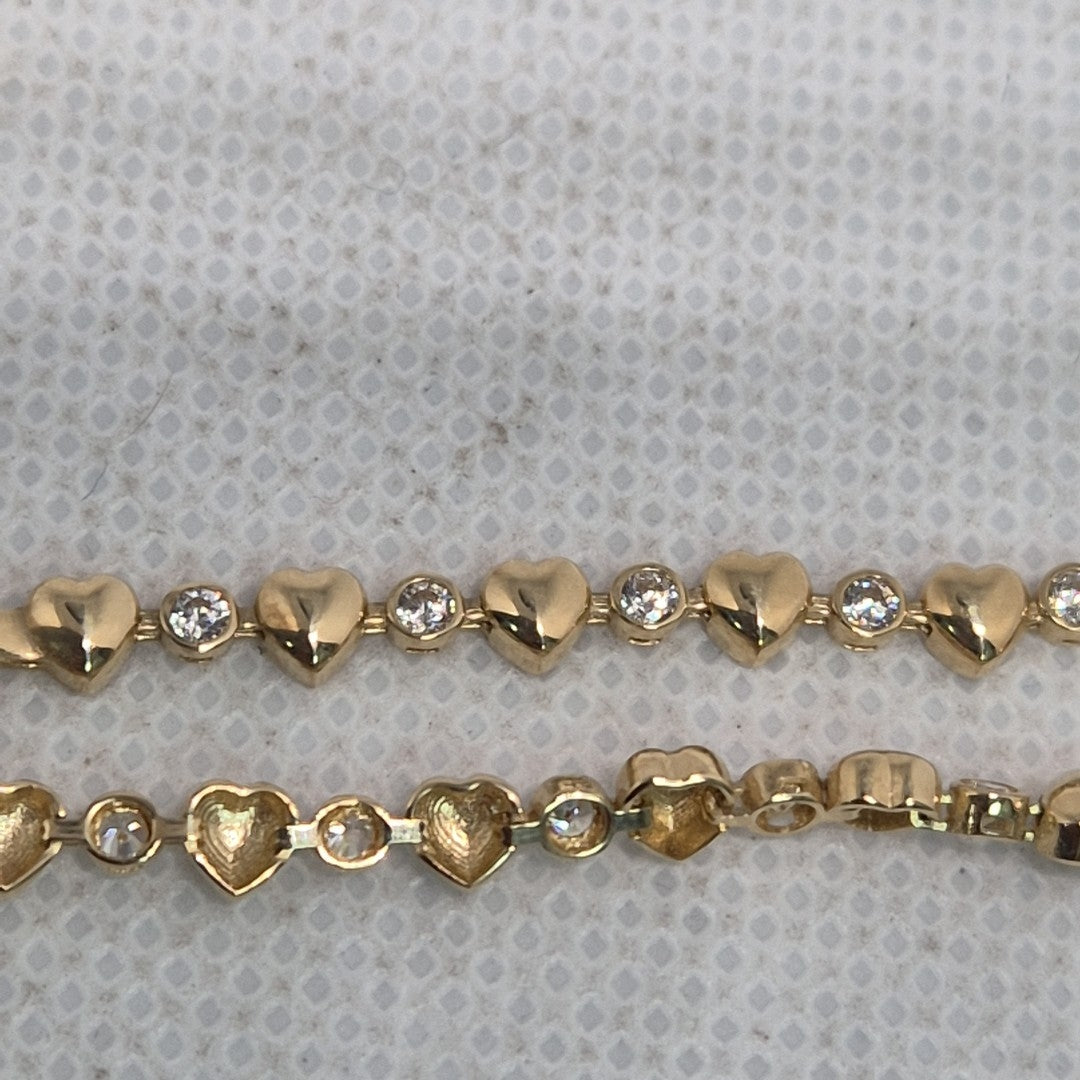 PULSERAS DAMA ORO 14K 3.5 (NUEVO)