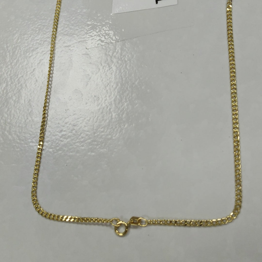 CADENAS BARBADA AMARILLA ORO 14K 2.1 (NUEVO)