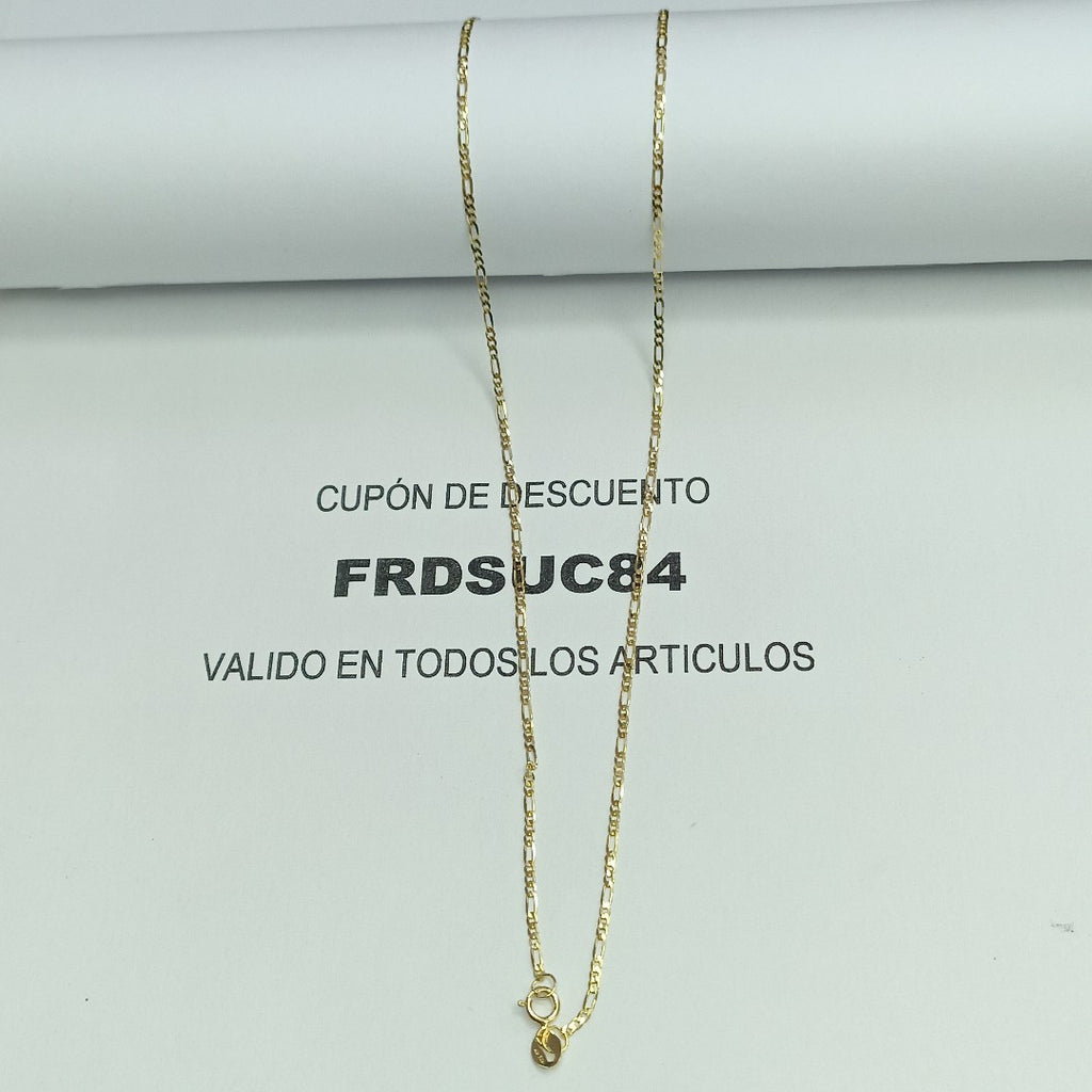 CADENAS CARTIER 3 1 AMARILLA ORO 14K 1.9 (NUEVO)