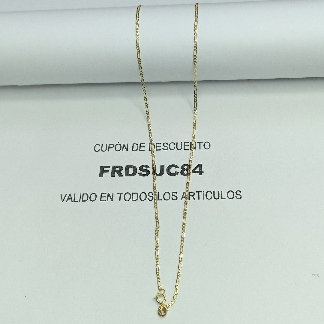 CADENAS CARTIER 3 1 AMARILLA ORO 14K 1.9 (NUEVO)
