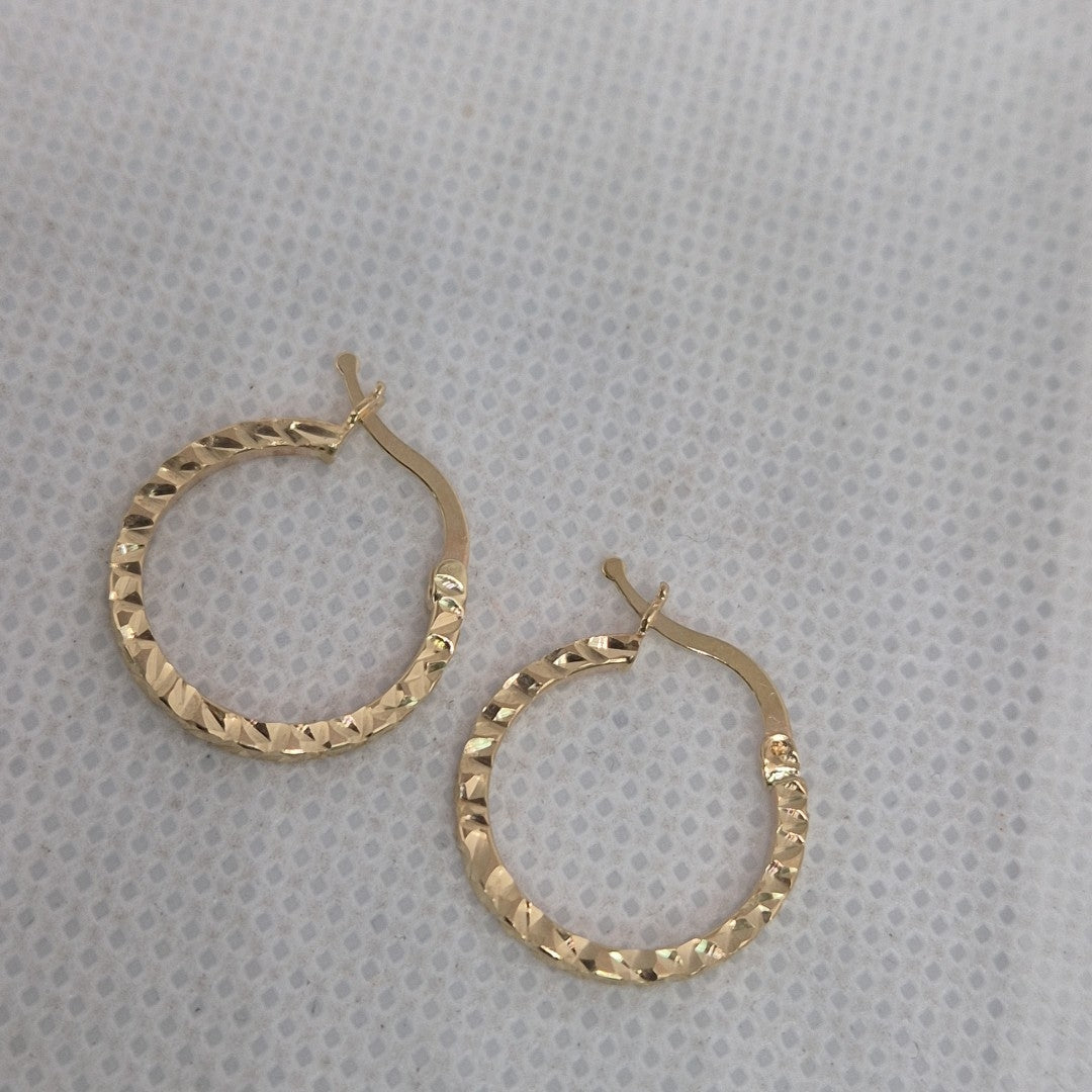 ARRACADAS ORO 14K 1.2 (NUEVO)