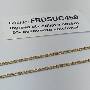 CADENAS TORSAL ORO 14K 1.7 (NUEVO)
