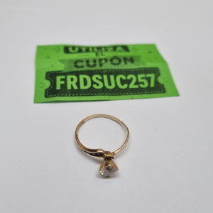 ANILLO ORO 10 K 1,30 GRMS (SEMINUEVO)