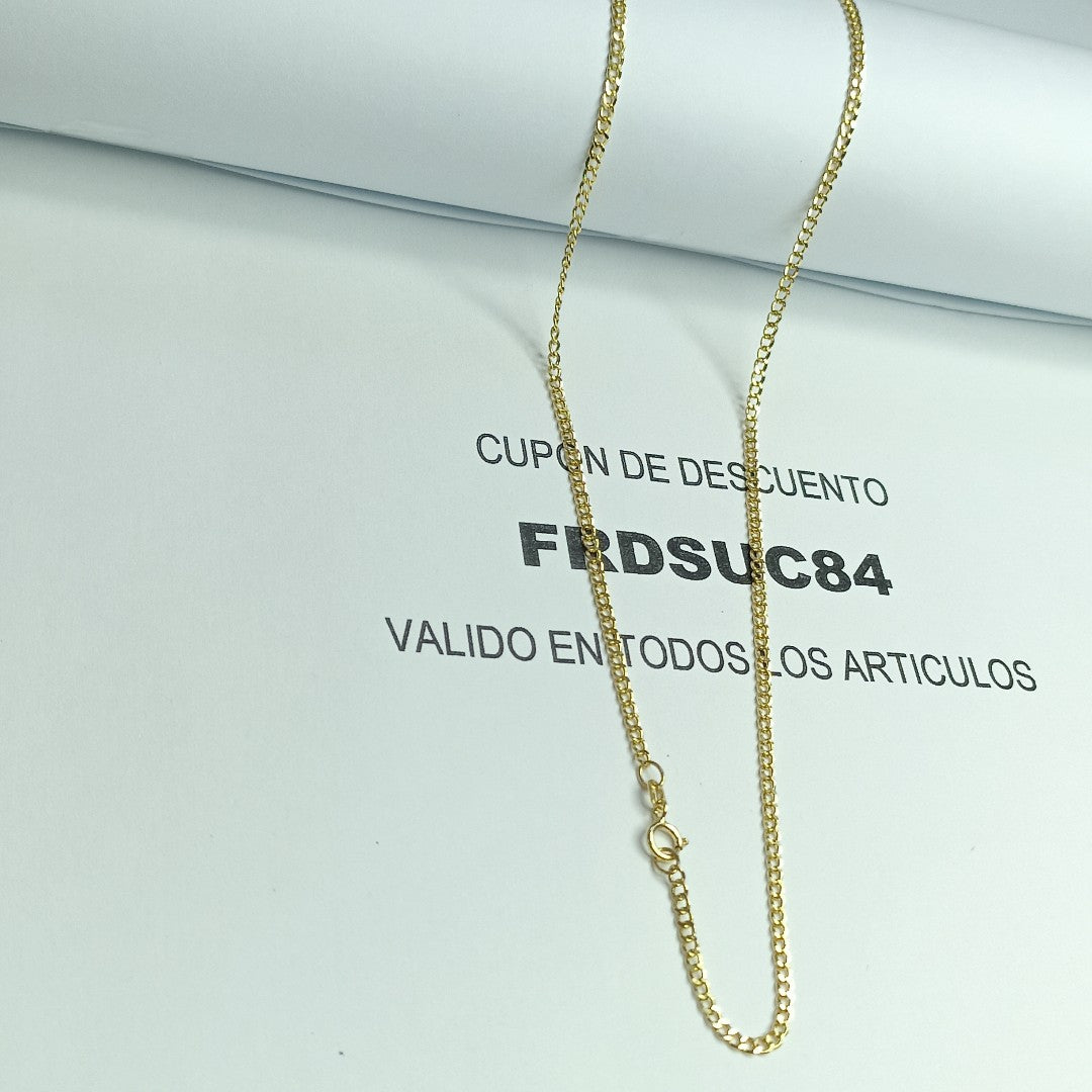 CADENAS BARBADA AMARILLA ORO 14K 1.9 (NUEVO)