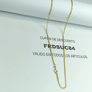 CADENAS BARBADA AMARILLA ORO 14K 1.9 (NUEVO)