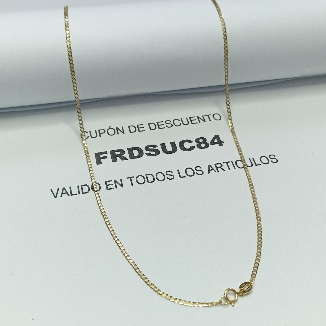 CADENAS BARBADA AMARILLA ORO 14K 1.9 (NUEVO)