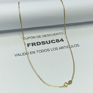 CADENAS BARBADA AMARILLA ORO 14K 1.9 (NUEVO)
