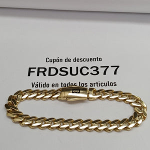 PULSERA MONACO ORO 14K 9.8 (NUEVO)