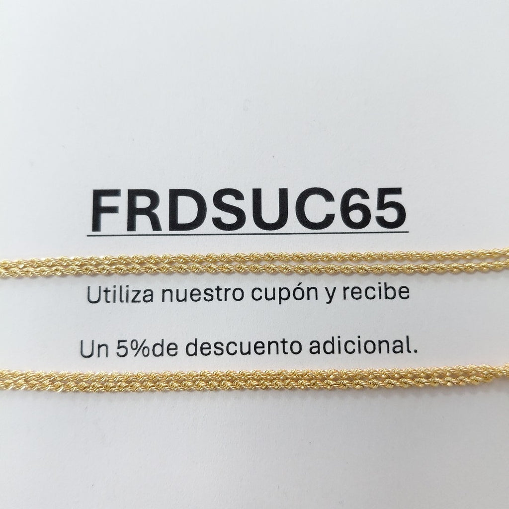CADENAS TORSAL ORO 14K 1.7 (NUEVO)