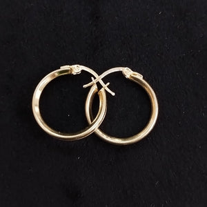 ARETES ARRACADAS CON CIRCONIAS 10K 1.8 GR (NUEVO)