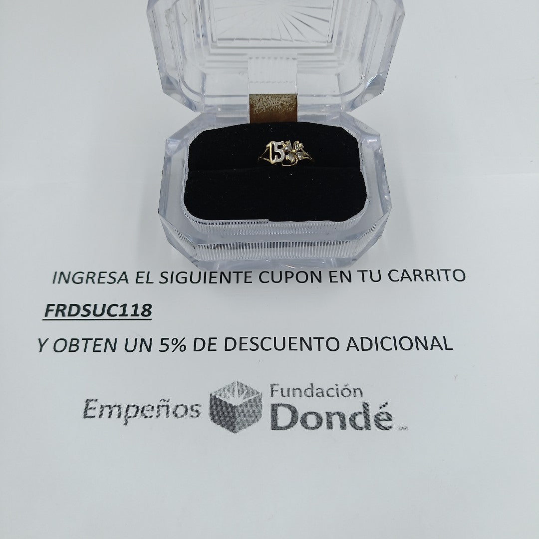 ANILLITO ORO 10 K 1.3 GRMS (SEMINUEVO)