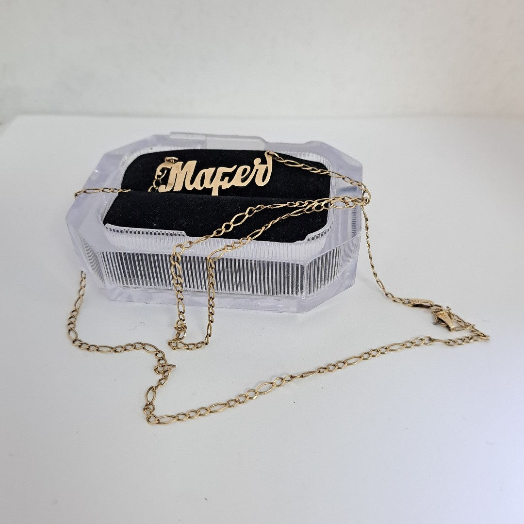 GARGANTILLA ORO 10 K 4,50 GRMS (SEMINUEVO)