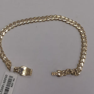 PULSERA MONACO ORO 14K 5.5 (NUEVO)