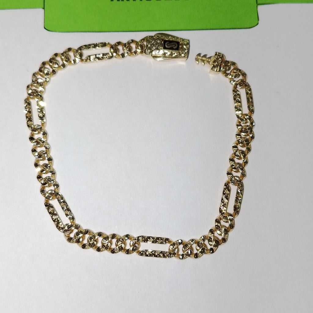 PULSERA MONACO ORO 10K 4.5 (NUEVO)