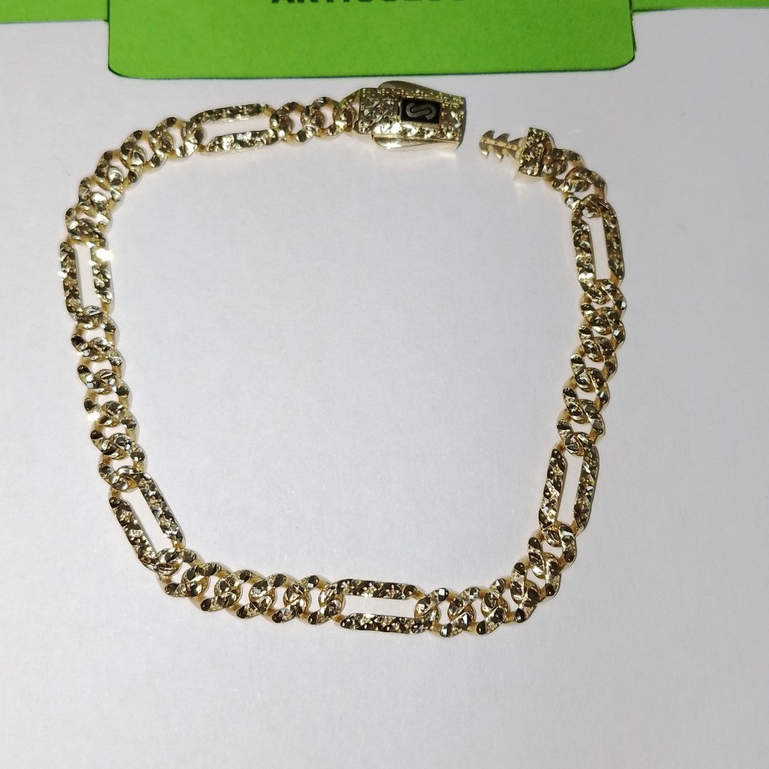 PULSERA MONACO ORO 10K 4.5 (NUEVO)