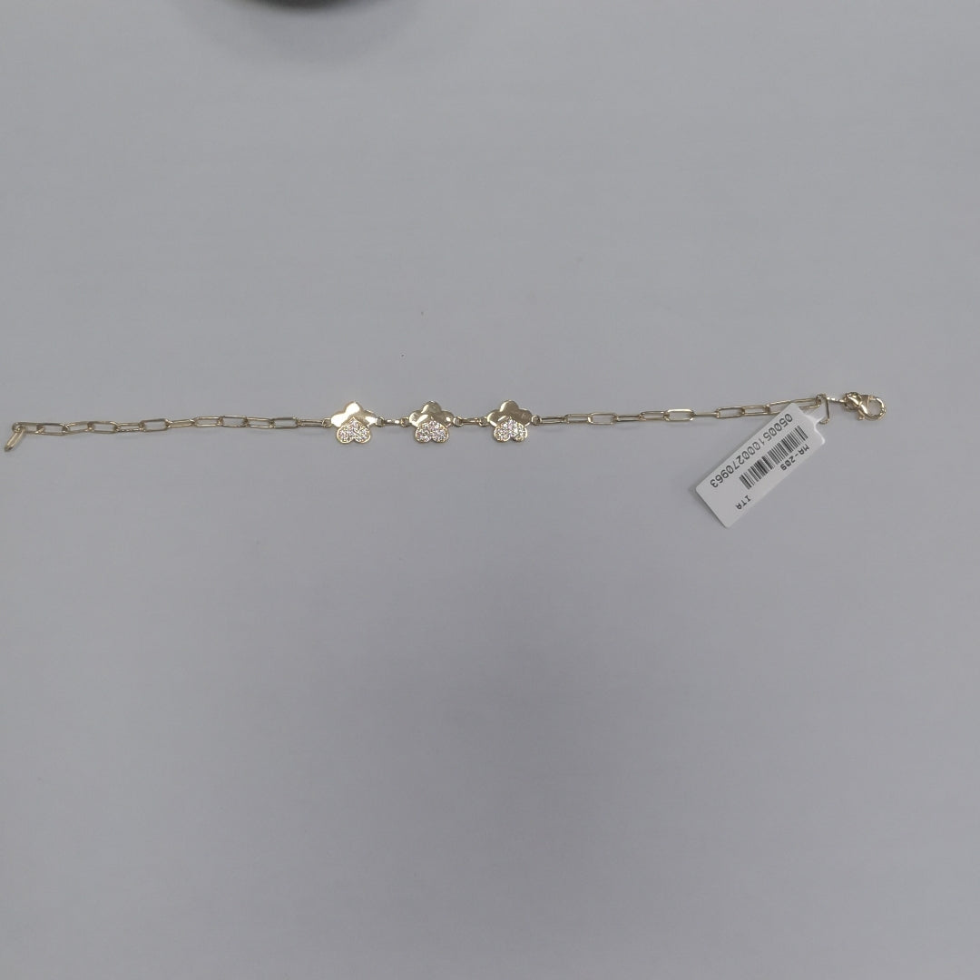 PULSERAS DAMA ORO 14K 3.2 (NUEVO)