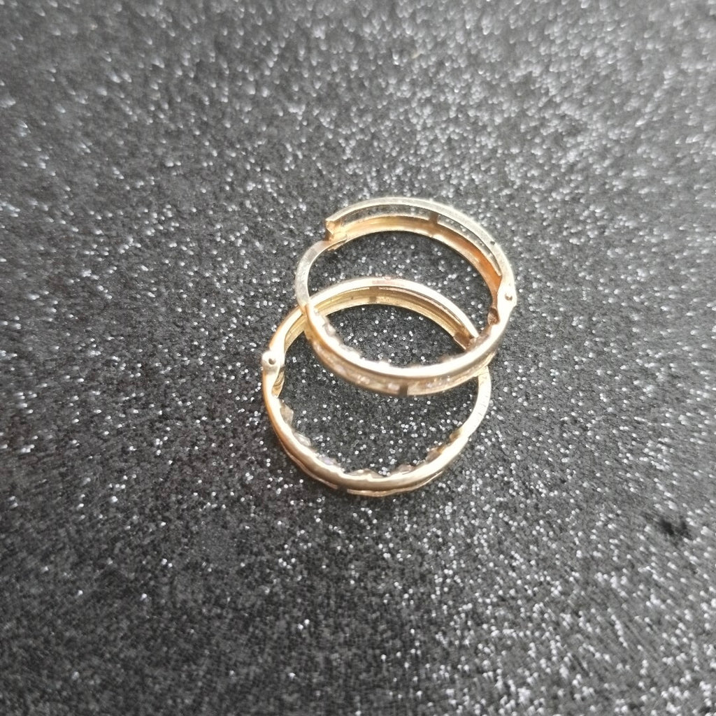 ARRACADAS PAR ORO 10 K 1,80 GRMS (SEMINUEVO)