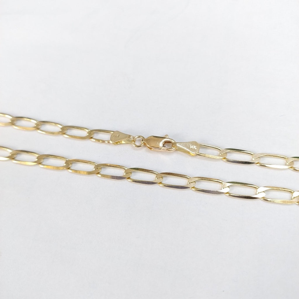 CADENA ESLABON 14K 60 CM 11.8 GR (NUEVO)