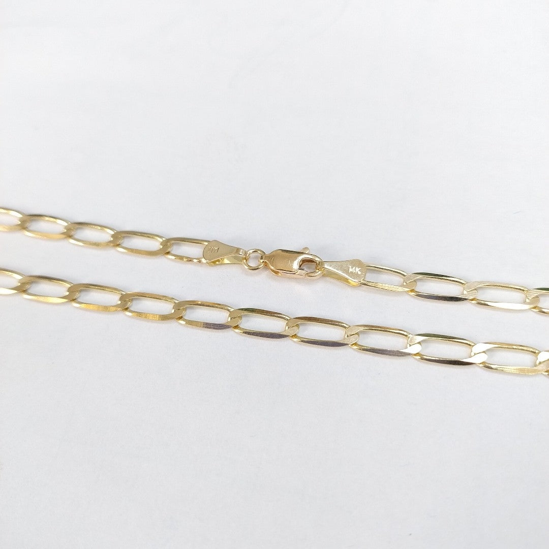CADENA ESLABON 14K 60 CM 11.8 GR (NUEVO)