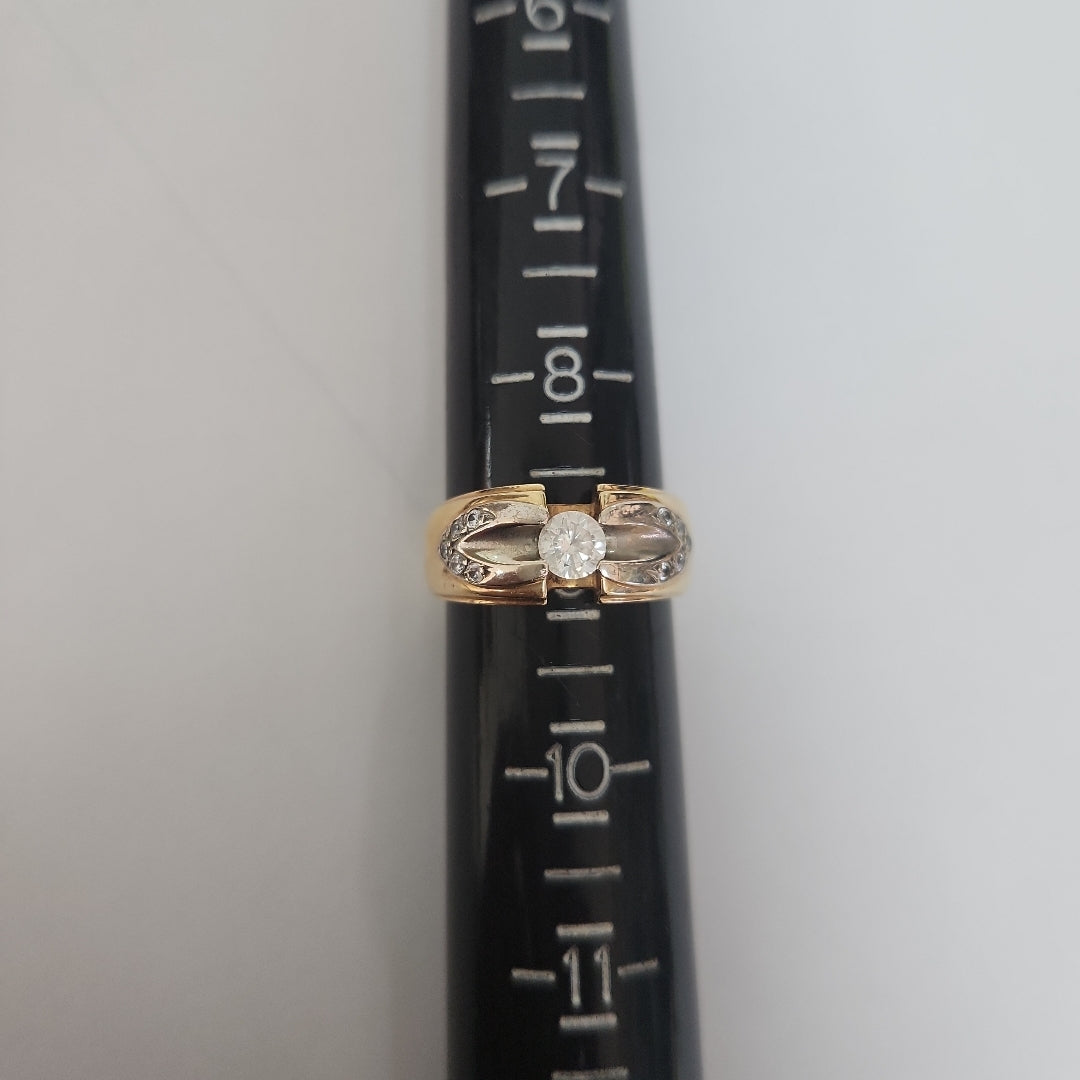 ANILLO ORO 14 K 8,70 GRMS (SEMINUEVO)