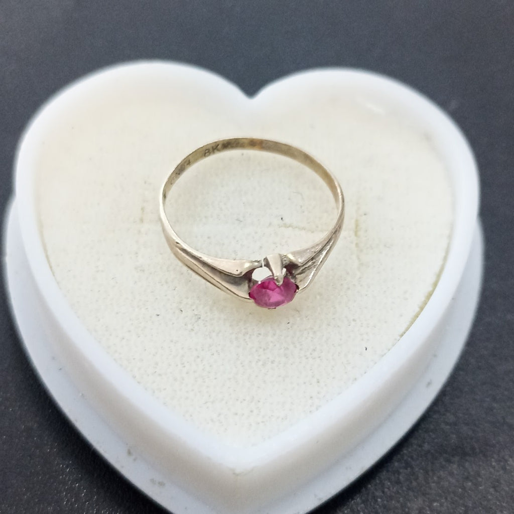 ANILLO ORO MUY BAJO 8 K 1,00 GRMS (SEMINUEVO)
