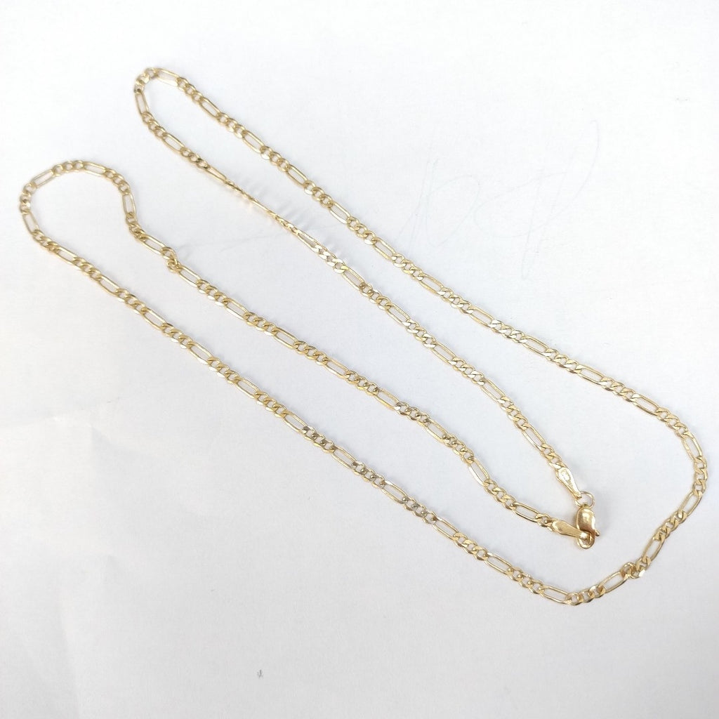 CADENA TEJIDO 3X1 14K 60 CM 5.7 GR (NUEVO)