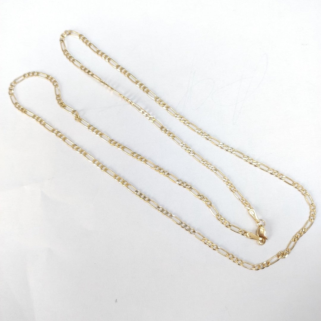 CADENA TEJIDO 3X1 14K 60 CM 5.7 GR (NUEVO)