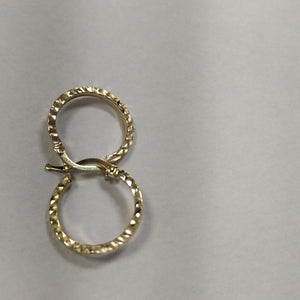 ARRACADAS ORO 14K 1.2 (NUEVO)
