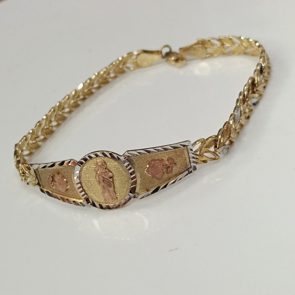 PULSERA RIGIDA ORO 10 K 10 GRMS (SEMINUEVO)