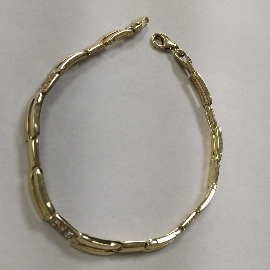 PULSERAS DAMA ORO 14K 7 (NUEVO)
