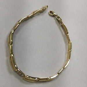 PULSERAS DAMA ORO 14K 7 (NUEVO)