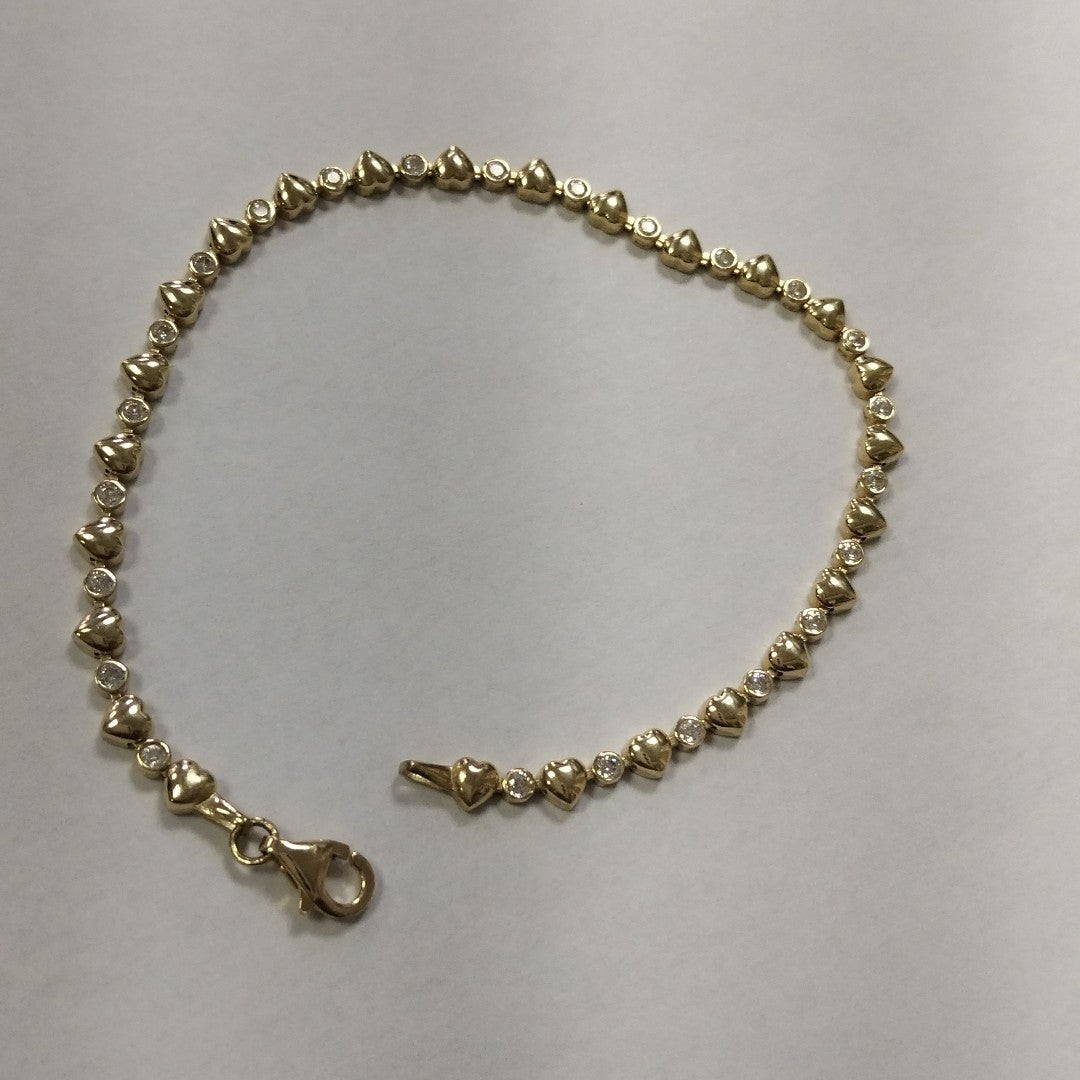 PULSERAS DAMA ORO 14K 3.5 (NUEVO)
