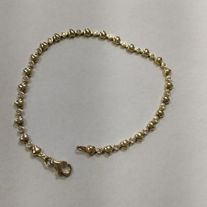 PULSERAS DAMA ORO 14K 3.5 (NUEVO)