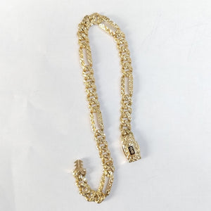 PULSERA CABALLERO MONACO ORO 10K 7 (NUEVO)