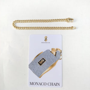 PULSERA CABALLERO MONACO ORO 14K 6 (NUEVO)