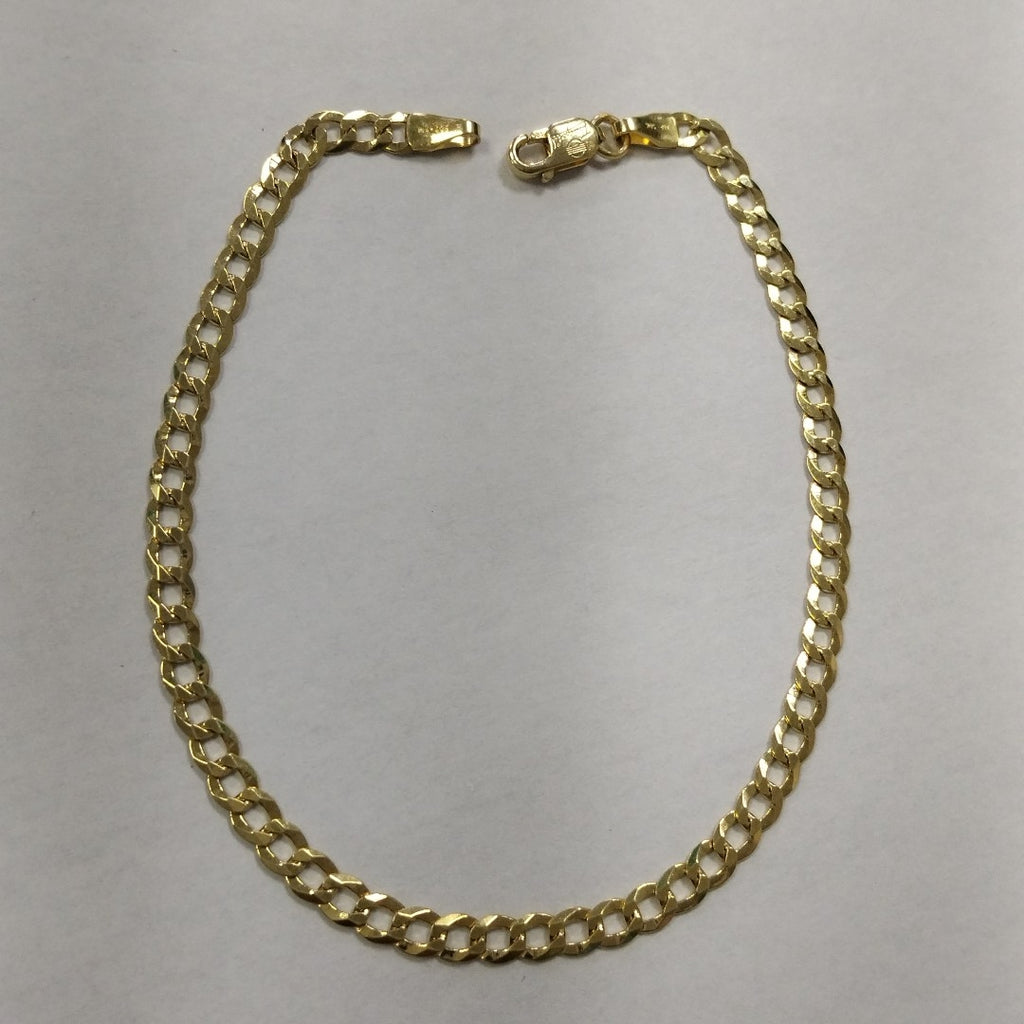 PULSERAS DAMA BARBADA AMARILLA ORO 14K 2.4 (NUEVO)